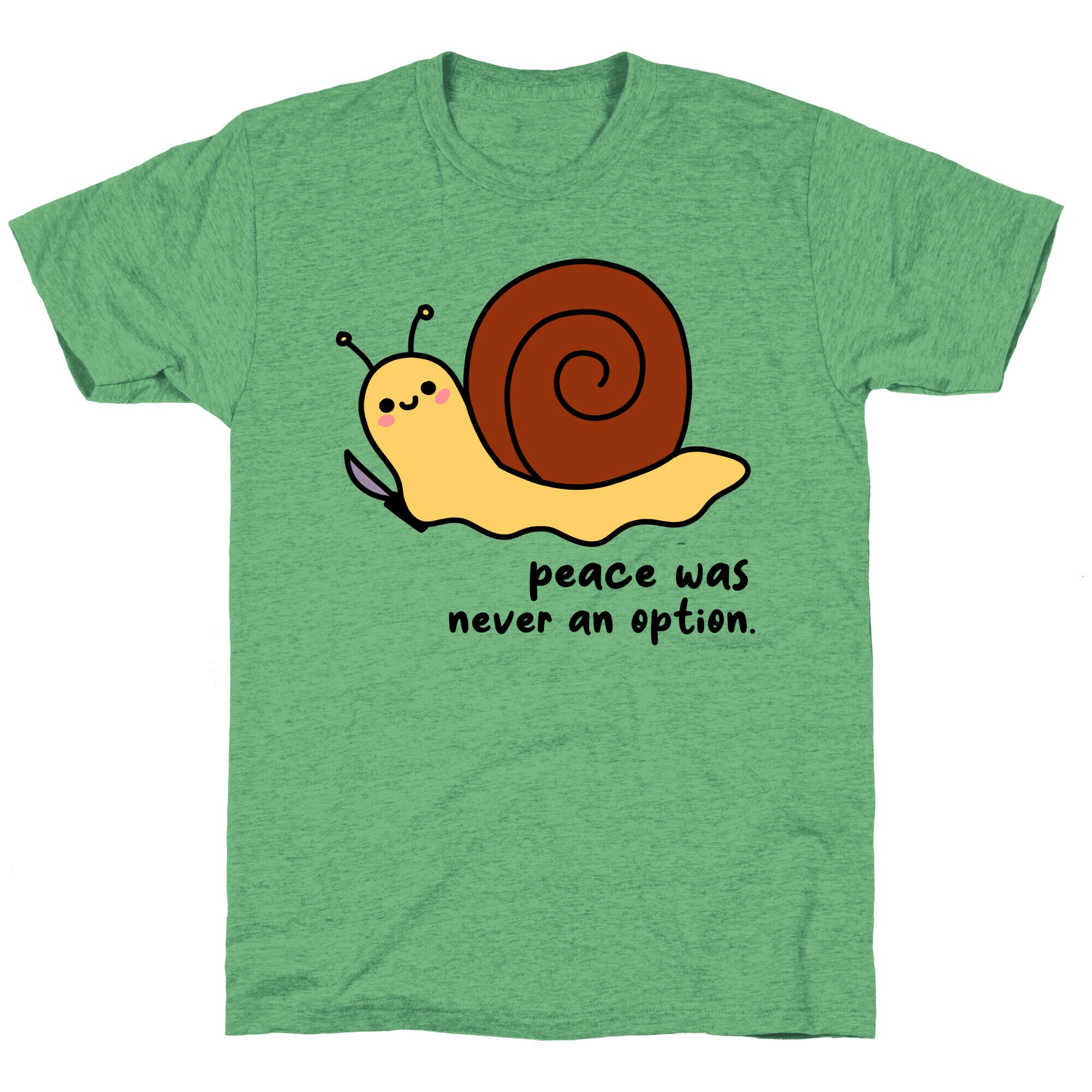 Peace Was Never An Option Unisex Triblend Tee